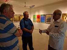 Guests from Israel at Indiaart Gallery - 1