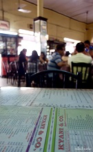 Chai at Irani restaurant on a sunday morning