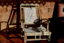 The place to be - Chair at Hindu Gymkhana, Mahabaleshwar