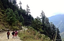 Going to school in the mountains