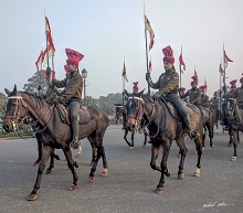 Horse mounted President's Bodyguard