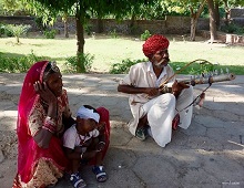 Folk musicians at Jodhpur