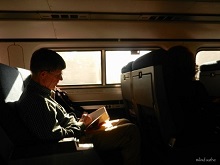 On board Amtrak