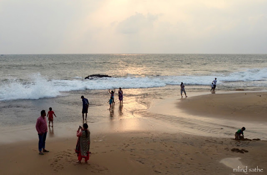 Everyone enjoys the beach in their own way