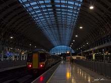 Early morning at Paddington station