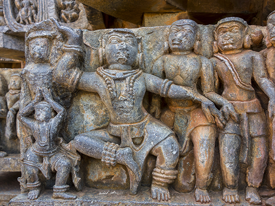 Dancing Figure at Halebidu