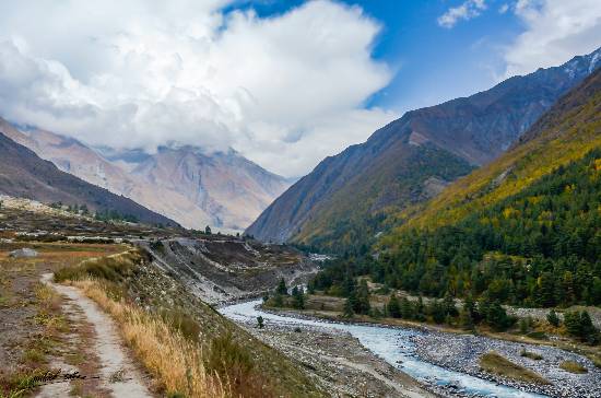 Walk into the mountains