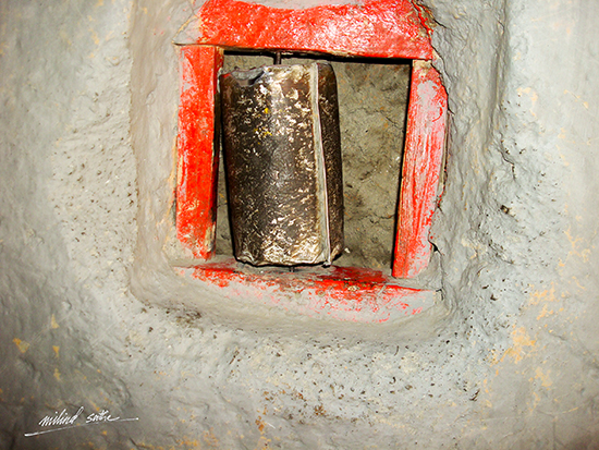 Prayer Wheel at Dhangkar Monastery