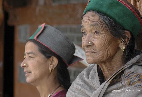 Wrinkled beauty at Sangla