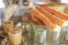 Chai at a dhaba in the mountains