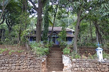 House with a Blue Cross