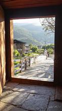 Looking out from Paro Dzong