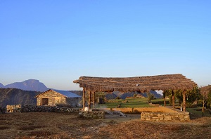 On the mountain top at Camp Shama, Kumaon, Uttarakhand