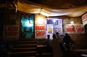 Bhang shop at Jaisalmer