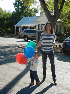 Visitors to Gruene