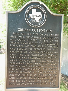 About Gruene Cotton Gin