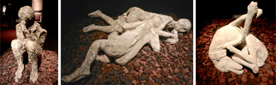 Body Cast from Pompeii - 1,2 & 3